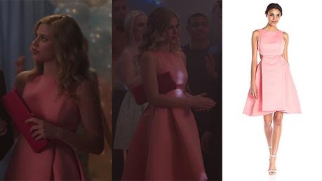RIVERDALE : pink ball dress for Betty in s1ep01