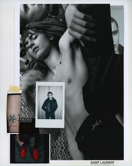 SAINT-LAURENT :  Lukas Ionesco et Collier Schorr donnent un avant-goût de la collection hiver 2017
