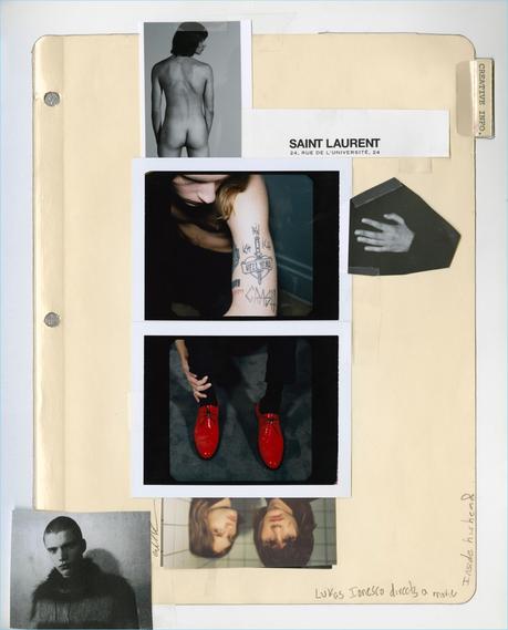 SAINT-LAURENT :  Lukas Ionesco et Collier Schorr donnent un avant-goût de la collection hiver 2017
