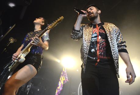 STYLE : Joe Jonas wearing a leopard print jacket