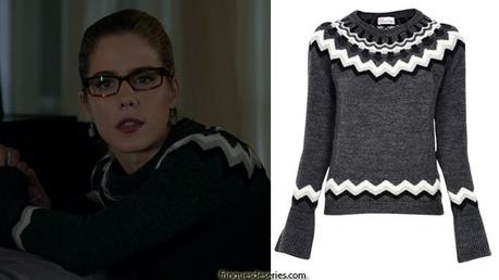 ARROW : Felcity’s sweater in s5ep12