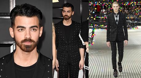 STYLE : Joe Jonas in Dior for the Grammys
