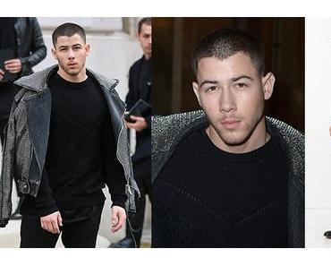 PARIS FASHION WEEK : Nick Jonas in Balmain