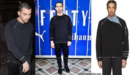 STYLE : Joe Jonas à Paris avec un pull Givenchy