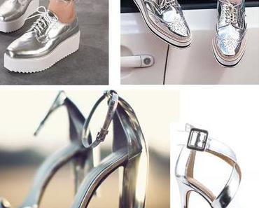 La nouvelle tendance: Les chaussures miroir !