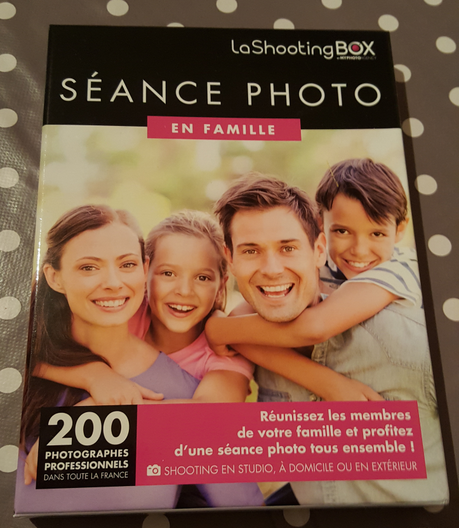 Coffret cadeau de séance photo LASHOOTINGBOX