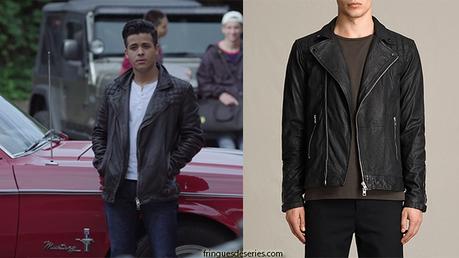 13 reasons why : Tony’s biker jacket