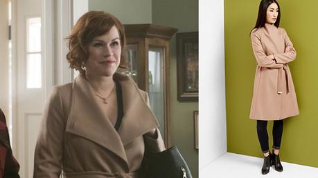RIVERDALE : Mary Andrews (Molly Ringwald) in a Ted Baker coat in s1ep10