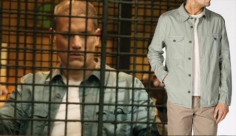PRISON BREAK : Michael Scoffield in Save Khaki shirt in s5ep1