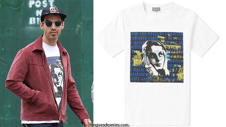 STYLE : Joe Jonas in SOHO with a Cav Empt t-shirt