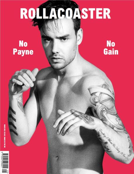 SEXY : Shirtless Liam Payne covering Rollacoaster magazine