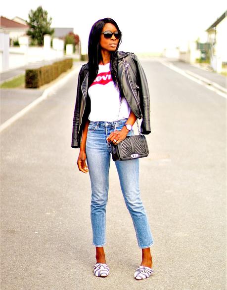 look-tendance-blogs-printemps-perfecto-mules-jeans-taille-haute