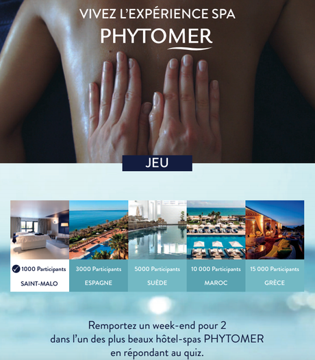 Phytomer et moi + bon plan concours