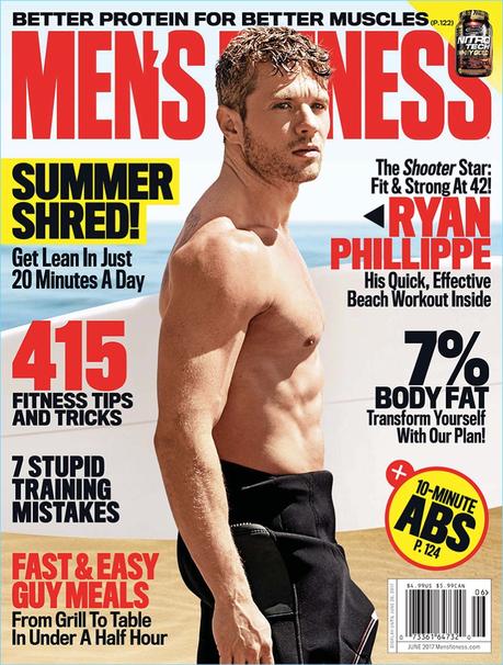 SEXY : Ryan Phillippe in Men’s Fitness