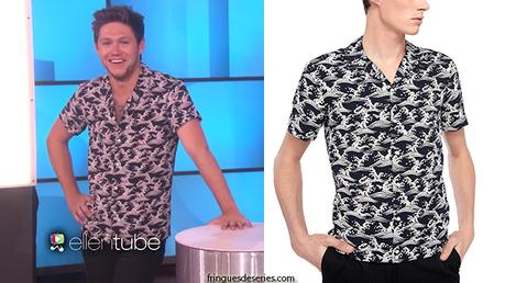 STYLE : Niall Horan appeared on The Ellen Show with a Sandro shirt