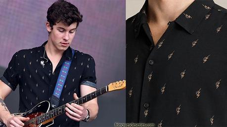 STYLE : Shawn Mendes performs Treat you better in an All Saints shirt