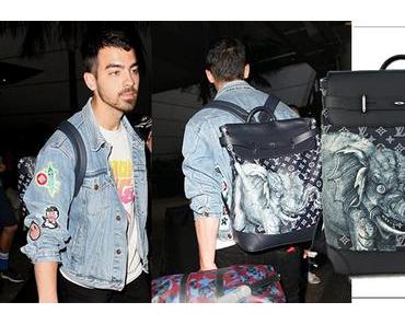 STYLE : Louis Vuitton backpack for Joe Jonas