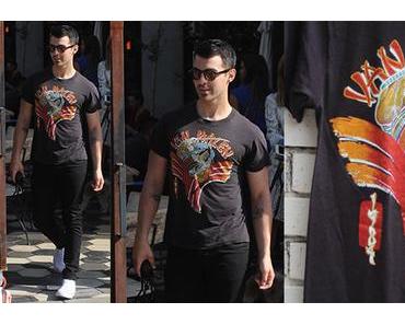 STYLE : Joe Jonas and his new vintage t-shirt