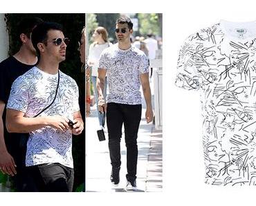 STYLE : Joe Jonas in Kenzo t-shirt