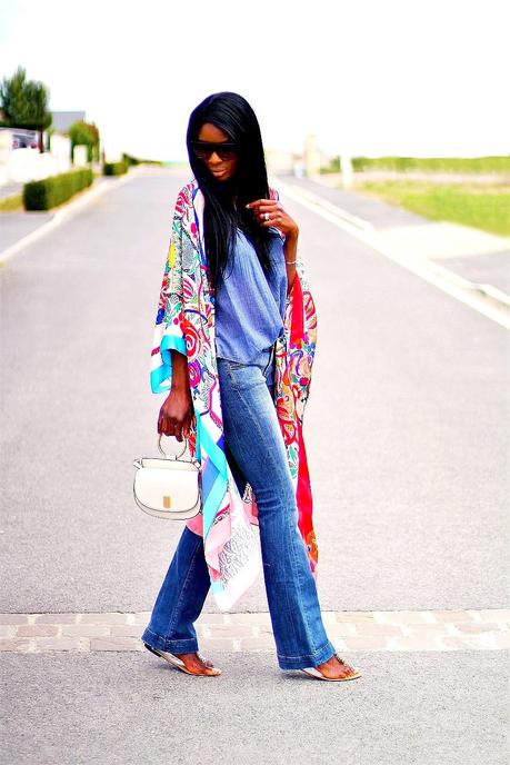 idee-de-look-boheme-jeans-flare-kimono-imprime-floral