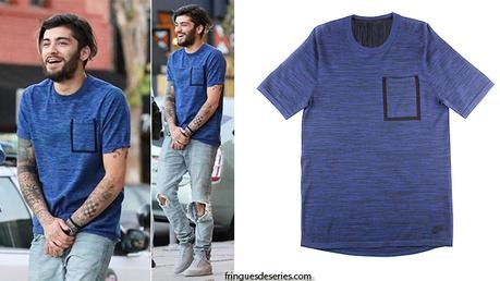 STYLE : Zayn in West Hollywood with a Nike tee