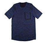 Nike Mens Tech Knit Pocket T-shirt Blue/Black Size M