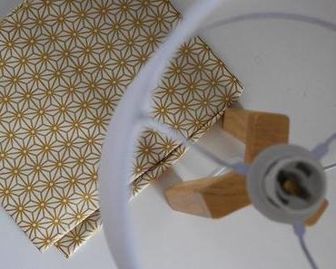 {DIY déco} Customisation d’une lampe scandinave