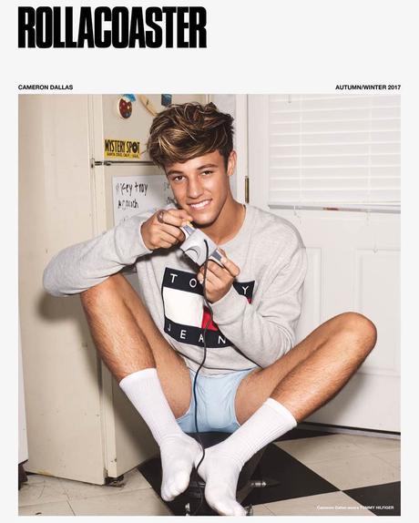 STYLE : Cameron Dallas covers the Rollacoaster mag