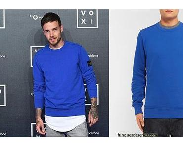 STYLE : Liam Payne with a Stone Island sweatshirt