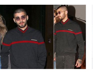 STYLE : Zayn wearing a Balenciaga sweater