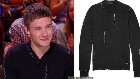 STYLE : Liam Payne with a McQueen sweater