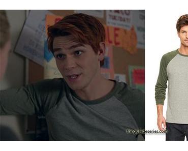RIVERDALE : Archie wearing a baseball tee in s2ep05