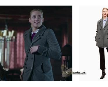 RIVERDALE : Betty wearing her grey coat in s2ep14