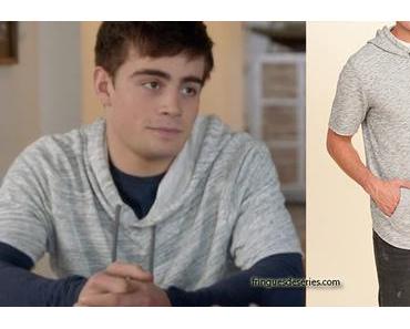 DEMAIN NOUS APPARTIENT : le t-shirt à capuche gris de Maxime dans l’&épisode 175