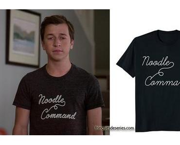 SANTA CLARA DIET : « Noodle command » print shirt in s2ep1