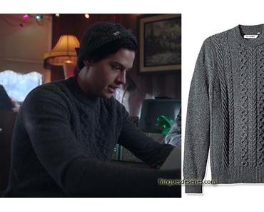 RIVERDALE : Cable Knit Sweater for Jughead in s2ep9