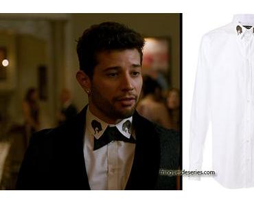 DYNASTY : Sammy Jo with a leopard patches shirt in s1ep18