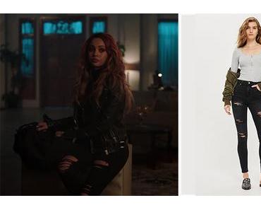 RIVERDALE : black ripped jeans for Toni in s2ep17