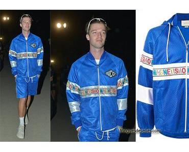 COACHELLA 2018 : Patrick Schwarzenegger in a  head-to-toe Gucci outfit