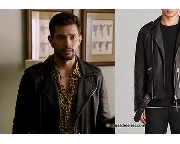 DYNASTY : Sammy Jo wearing a biker jacket in s1e20