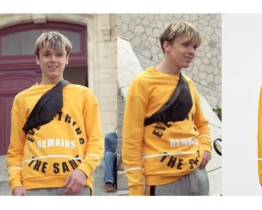 DEMAIN NOUS APPARTIENT : le sweat jaune de Mathias dans l’épisode 212