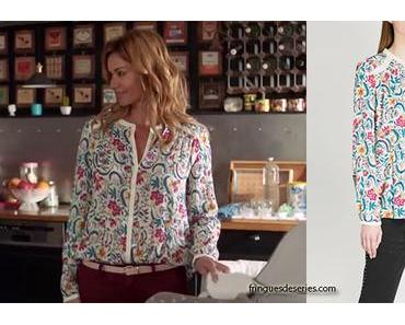 DEMAIN NOUS APPARTIENT : la blouse fleurie de Chloé dans l’épisode 448