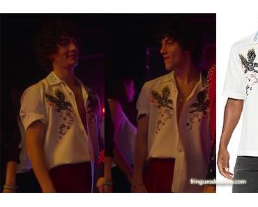 ÉLITE : la chemise brodée de Valerio dans l’épisode 4 de la saison 2