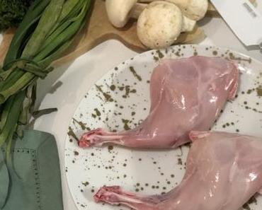 Lapin roti aux oignons confits – Recette simple et rapide