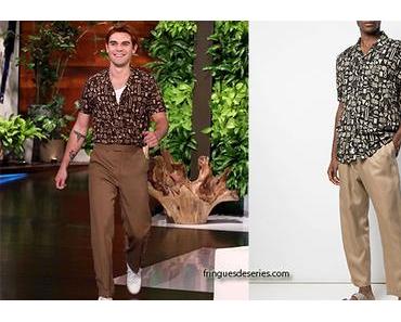 STYLE : KJ Apa’s outfit for the Ellen Show