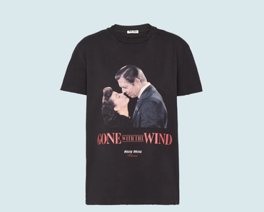 Miu Miu Kisses : Les Tshirts à l’effigie des baisers les plus cultes au Cinéma