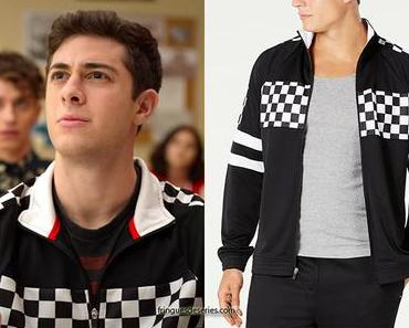 Never Have I Ever :  Ben’s checkerboard track jacket in S1E0