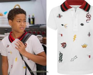 BLACK AF : Pop’s polo shirt in S1E01
