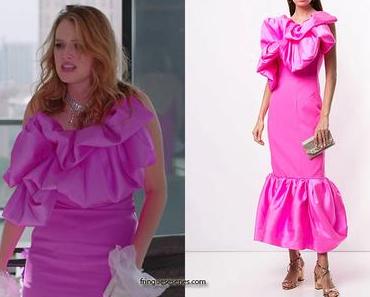DYNASTY : Kirby’s fuchsia-pink dress in S3E20