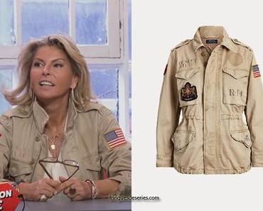 AFFAIRE CONCLUE : un look militaire comme Caroline Margeridon